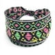 thumbnail image 5 of Banda para el cabello de ala ancha elástica deportiva con estampado a cuadros de estilo europeo y americano, diadema absorbente de sudor, pañuelo para la cabeza de yoga para mujer, 5 of 5