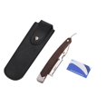 thumbnail image 1 of Mango De Madera Retro + 10 Piezas Cabeza De Cuchilla Afeitadora Afeitadora Plegable Herramienta De Cuidado De Limpieza Facial Masculina Kearding CE002142-00, 1 of 7