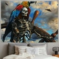 thumbnail image 2 of Orinice Parrot Tapestry Wall Hanging Unique Style Graphic Tapestries Home Wall Decor for Living Room Bedroom Apartment Farmhouse Dorm 40x60inch, 2 of 6