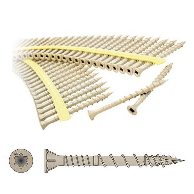 Tornillo para madera Simpson Strong-Tie HCKDSVT2S DSV 10x5 cm T25