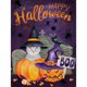 thumbnail image 2 of Cuadros Decorativos Kits de pintura de diamante Happy Halloween Pumpkin Cat taladro redondo completo (A5532) Wdftyju embutido en tela, 2 of 8
