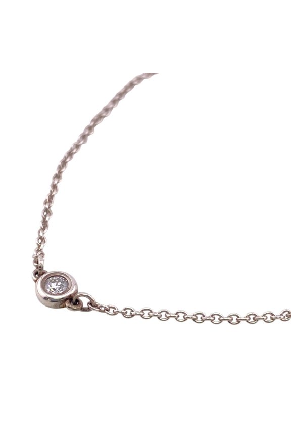 Pre-Owned TIFFANY & Co. Tiffany Elsa Peretti By the Yard Bracelet in Silver