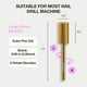 thumbnail image 3 of Brocas para uñas CURACORO Safe Smooth Stop, de carburo extrafinas, 3 of 8