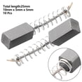 thumbnail image 2 of 10pcs Carbon Brushes for Electric Motors 10x5x5mm Replacement Part, 2 of 7