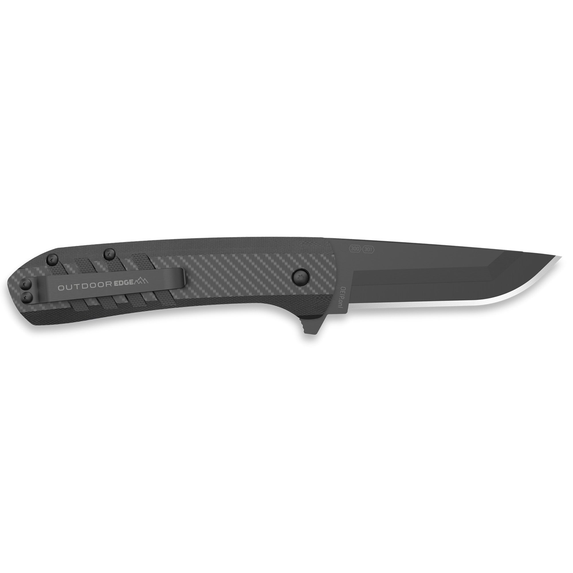 Outdoor Edge Cutlery Razor VX4 Carbon Fiber Replaceable Blade Everyday Carry Knife
