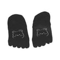 thumbnail image 4 of Unique Bargains 1 Pair Five Toe Socks Breathable Breathable Socks for Women Black, 4 of 6