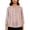 Pink, variant on Bixock Women's Maternity Tops 3/4 Sleeve Button Down Maternity Shirts Crew Neck Maternity Blouse Soft Breathable Pregnant Tops Comfortable Maternity Clothings