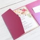 thumbnail image 4 of Bolsillo de invitaciones de boda personalizado, tarjeta de felicitación triplegable, proveedor de fiesta de compromiso, 4 of 4