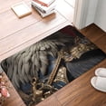 thumbnail image 5 of Fotbe Extra Durable Door Mat - Dirt Trapping Outdoor Welcome Mats - Non-Slip Outdoor Door Mats - Low Profile Front Door Mat - Indoor (16" x 24", Noble Style Bald Eagle ), 5 of 8