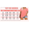 thumbnail image 3 of TIYOMI Plus Size Tops For Women 5X Ladies Henley Shirts Buttons Down Summer Basic Solid Tees Peach Pink Short Sleeve Tunics Casual Blouses 5XL 26W 28W, 3 of 3