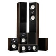 thumbnail image 1 of Fluance Reference Surround Sound Home Theater 7.0 Channel Speaker System including 3-Way Floorstanding Towers, Center Channel, Surrounds and Rear Surrounds - Natural Walnut (X870WR), 1 of 7