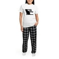thumbnail image 5 of CafePress - Crazy Cat Lady Pajamas - Women's Short Sleeve Print T-Shirt and Pants Light Cotton Pajama Set, 5 of 7