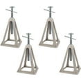 thumbnail image 1 of PTJ0610 RV Trailer Camper Aluminum 6,000 lbs 17” Extends Stabilizer Stacker Jack Stand 4PK, 1 of 5