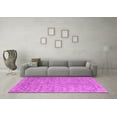 thumbnail image 3 of Ahgly Company Indoor Rectangle Abstract Pink Contemporary Area Rugs, 8' x 12', 3 of 4