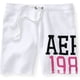 thumbnail image 1 of Aeropostale Bermuda Athletic Sweat Shorts para Mujer, Blanco, X-Large, 1 of 1