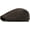 Army Green, variant on Men Faux Leather Duckbill Newsboy Flat Hat Adjustable Cabbie Ivy Cap