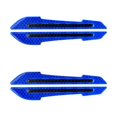 thumbnail image 1 of Pack of 2 Car Rearview Driving Reminder PP Mirror Stickers Warning Rear View Strip Decorative Night Driving Tape PP Waterproof Decal Reflector Blue, 1 of 7