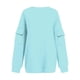 thumbnail image 5 of Sudadera Sentuca para mujer, lisa, informal, con cuello redondo, holgada, de manga larga, 5 of 6