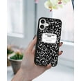 thumbnail image 5 of WIRESTER Shockproof Soft Rubber Cover Case for Apple iPhone 16 6.1" 2024, Black Composition Book, 5 of 5