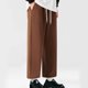 thumbnail image 4 of Pantalones deportivos largos de verano para hombre con cinturilla elástica y cordón. Pantalones deportivos largos para hombre., 4 of 7
