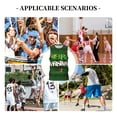 thumbnail image 6 of Sikiie Merry Christmas Basketball Jersey Reversible Men's Mesh Athletic Sports Shirts Training Practice S-4XLSmall, 6 of 6