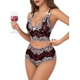 thumbnail image 3 of CAILDANL Women's lace pajama set, 3 of 7