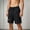 (Casual 157)Black, variant on Mens Plus Size Shorts Summer Breeches Casual Fashion Mesh Dry Thin Outer Wear Breathable Loose Short Pants