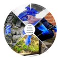 thumbnail image 4 of Long Pond Gloves, 27.5" Drain Gloves, Long Rubber Gloves, Waterproof Drain Cleaning Gloves Acid and Alkali Resistance Pond Cleaning Gloves, Full Arm G, 4 of 5