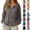 14# Dark Gray, variant on Womens Summer Beach Shirts Pleated Flowy Tops Vacation Coverups Button Down Long Sleeve Boho Gauze Blouses,Sky Blue XXL