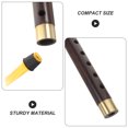 thumbnail image 3 of LITINKIMI Instrument Culturel Flûte Outil de Musique Traditionnel pour l'Éducation Musicale Laiton Brun Lot de 1, 3 of 7