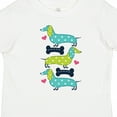 thumbnail image 4 of Inktastic Dachshund Dog Lover Polka Dot Puppies Girls Toddler T-Shirt, 4 of 5