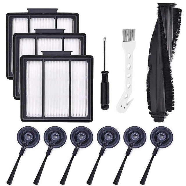Side Brush Main Roller Brush Filter Kit For Shark ION Robot RV700_N RV720_N RV750_N RV850 RV850BRN Vacuum Cleaner~0481