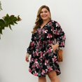 thumbnail image 4 of Boho Ruffle Floral Irregular Dress, Women's Sexy Knitted Spaghetti Strap Bodycon Midi Club Cocktail Dress, 4 of 9
