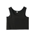 thumbnail image 1 of Qarigey Chaleco corto para mujer, camisetas sin mangas de verano para clima cálido, ropa interior elástica, sujetador de corsé Sexy de S-5XL Ropa interior Negro/3XL, 1 of 6