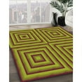 thumbnail image 2 of Ahgly Company Indoor Square Patterned Pistachio Green Area Rugs, 6' Square, 2 of 6