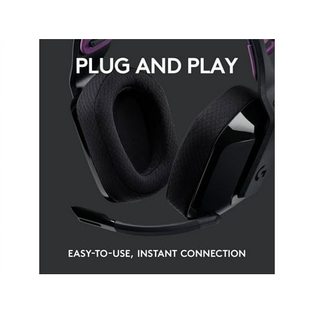 Logitech - G535 LIGHTSPEED Wireless Gaming Headset for PC, PS5, PS4 - Black