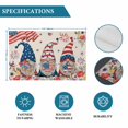 thumbnail image 6 of Independence Day Placemats Set of 12, Red Blue Gnomes Flag Flowers Firework Placemats for Dining Table, Place Mats for Kitchen Tabletop, Waterproof Wipeable Dining Table Mats Set, 6 of 9