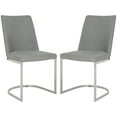 thumbnail image 2 of Safavieh Parkston 18''H Glam Upholstered Side Chair, Set of 2, 2 of 7