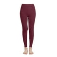 thumbnail image 2 of EMEM Apparel Girls' Kids Childerns Solid Colored Dance Ballet Custume Microfiber Opaque Footless Tights Leggings Stocking Burgundy 2-4, 2 of 5