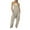 Gray, variant on JINMGG Cargo Pants Women Plus Size Womens Fashion Fashion Women Casual Cold Shoulder Jumpsuit Solid Suspender Jumpsuits Wide Pocket Leg Pant