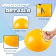 thumbnail image 3 of BESTSKY 2 Pcs Exercise Ball,6.3"*6.3"*3.15" Yoga Ball For Pregnancy,Anti-Slip Texture Exercise Balls,Yellow, 3 of 7