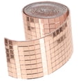 thumbnail image 1 of 1 rollo de mini espejo cuadrado autoadhesivo de vidrio, adhesivo de mosaico para pared, 1 of 6