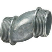 Halex 04020 Offset Nipple, Zinc