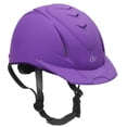 thumbnail image 2 of Sml Md Ovation Deluxe Lightweight Adjustable Horse Riding Schooler Helmet Purple, 2 of 2