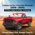 thumbnail image 2 of Bloqueador Solar para Parabrisas EcoNour para Chevrolet Silverado 1500, 2 of 6