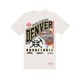 thumbnail image 2 of Men's New Era  Cream Denver Nuggets Oversized City Edition Remix Vintage T-Shirt, 2 of 3