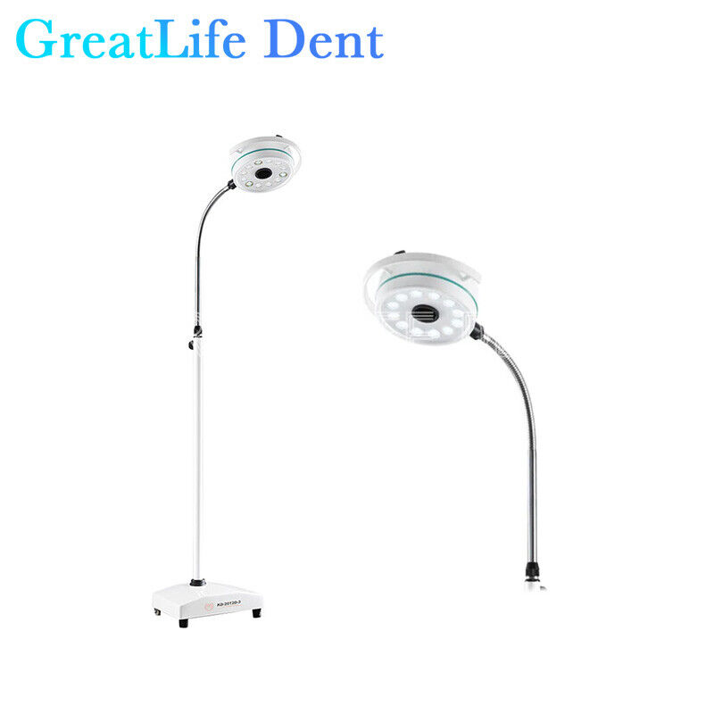 GreatLife Dent USA Stock 36W 12Led Mobile Examination Light Shadowless Surgical Medical Lamp Operating FDA