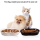 thumbnail image 4 of Comedero lento para perros, tazón de cerámica para perros y gatos, plato para perros, cuencos de comida de alimentación lenta para cachorros de Bulldog negro BANYUO  Hogar, 4 of 7