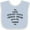 Blue and White, variant on Inktastic My Little Heirloom Tomato Picked Fresh from the Garden Boys or Girls Baby Bib