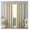 Beige，52"W x 108"L (Pack of 2), variant on Blackout Curtains - Dark Grey 52x120 Inch - Thermal Insulated Grommet Top - Set of 2 Panels - Energy Efficient Window Coverings for Bedroom